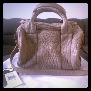 Alexander Wang Latte Rockie Rose Gold Hardware